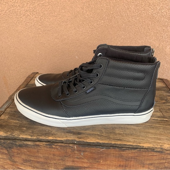 Vans Black SK8-Hi Top Sneakers - Picture 1 of 7